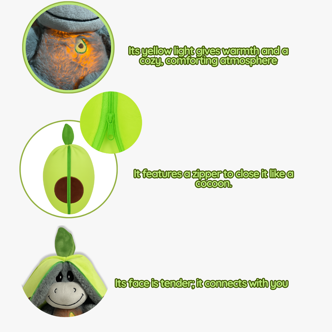 CalmeaDreams™ Breathing plush toy.