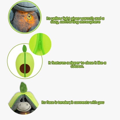 CalmeaDreams™ Breathing plush toy.